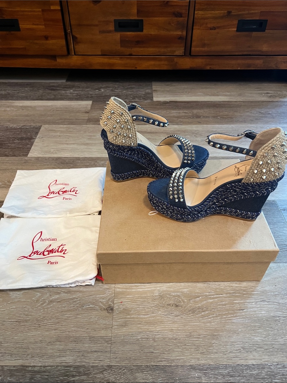 Christian Louboutin Madmonica Wedge 120MM - Picture 7 of 10